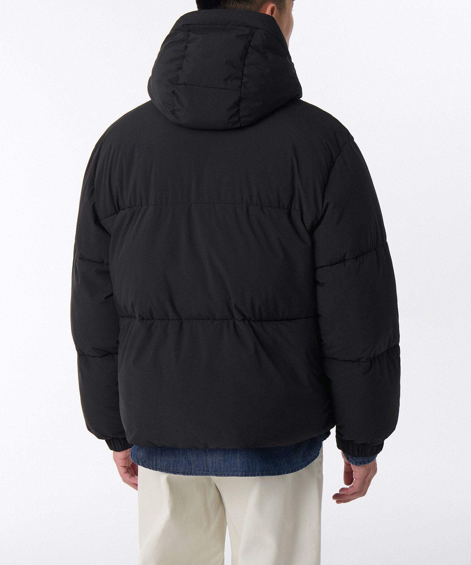 MUSHINSA Short Padded Jacket ムシンサ MUSINSA | MUSINSA STANDARD Daily Puffer Hooded Short Padded
