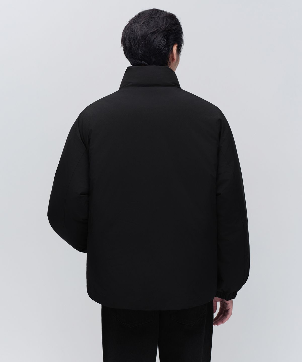 무신사 스탠다드(MUSINSA STANDARD) 데일리 푸퍼 미니멀 숏 패딩 재킷 [블랙]