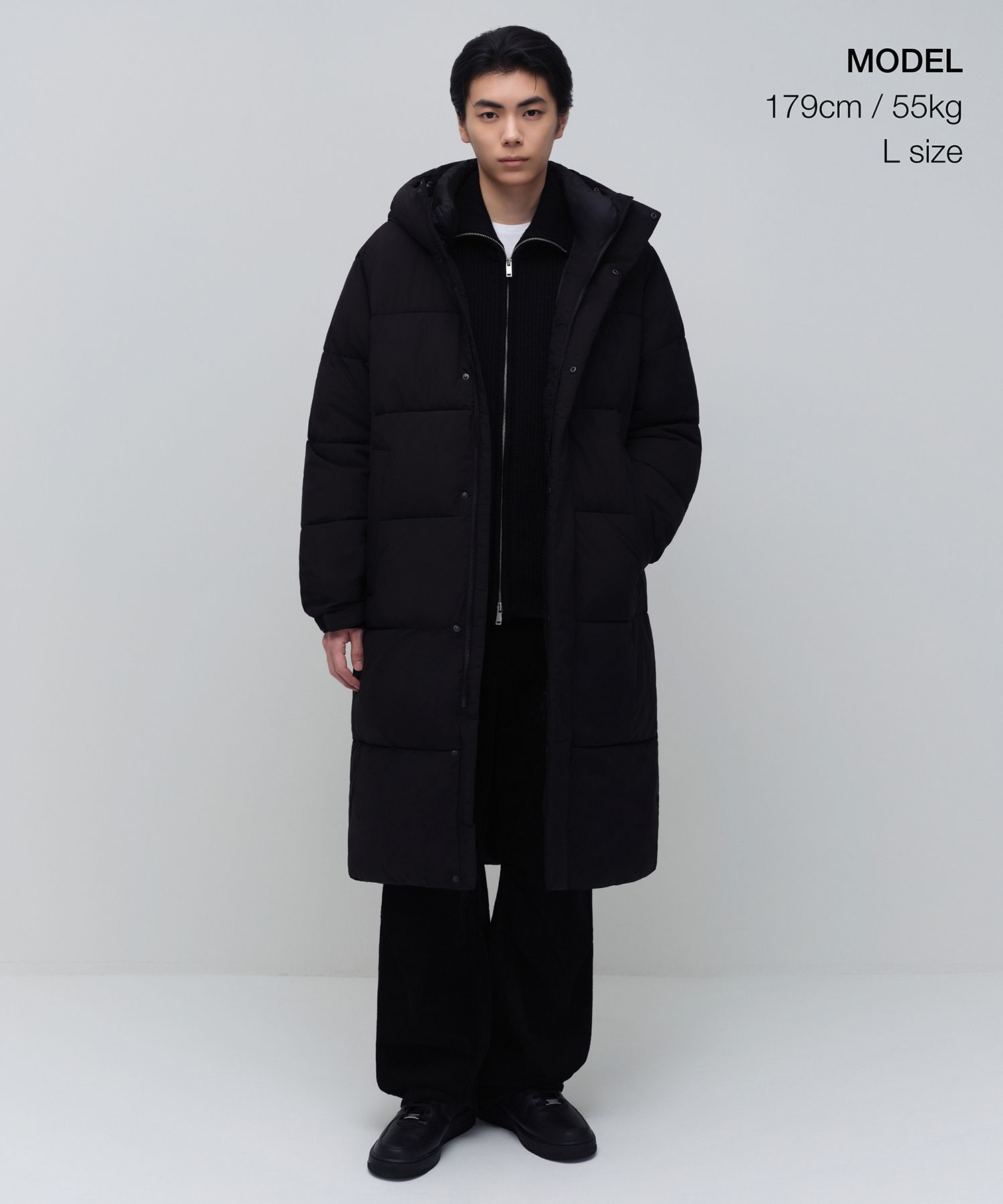 MUSINSA公式 | MUSINSA STANDARD デイリープファー ロングダウン