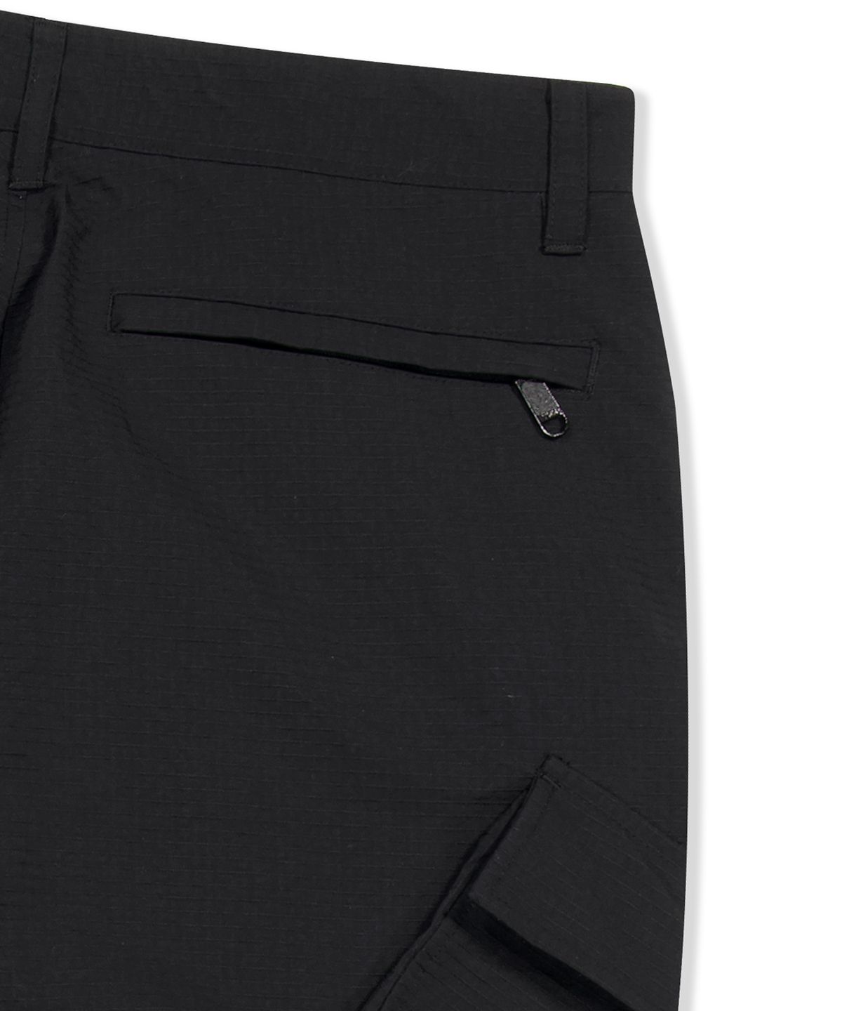 예스아이씨(YESEYESEE) Convertible Zip Off Pants Black