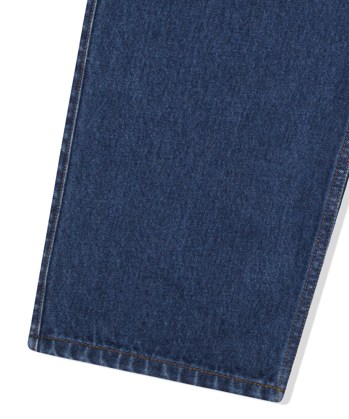 예스아이씨(YESEYESEE) Two Tucked Hairy Denim Pants Indigo