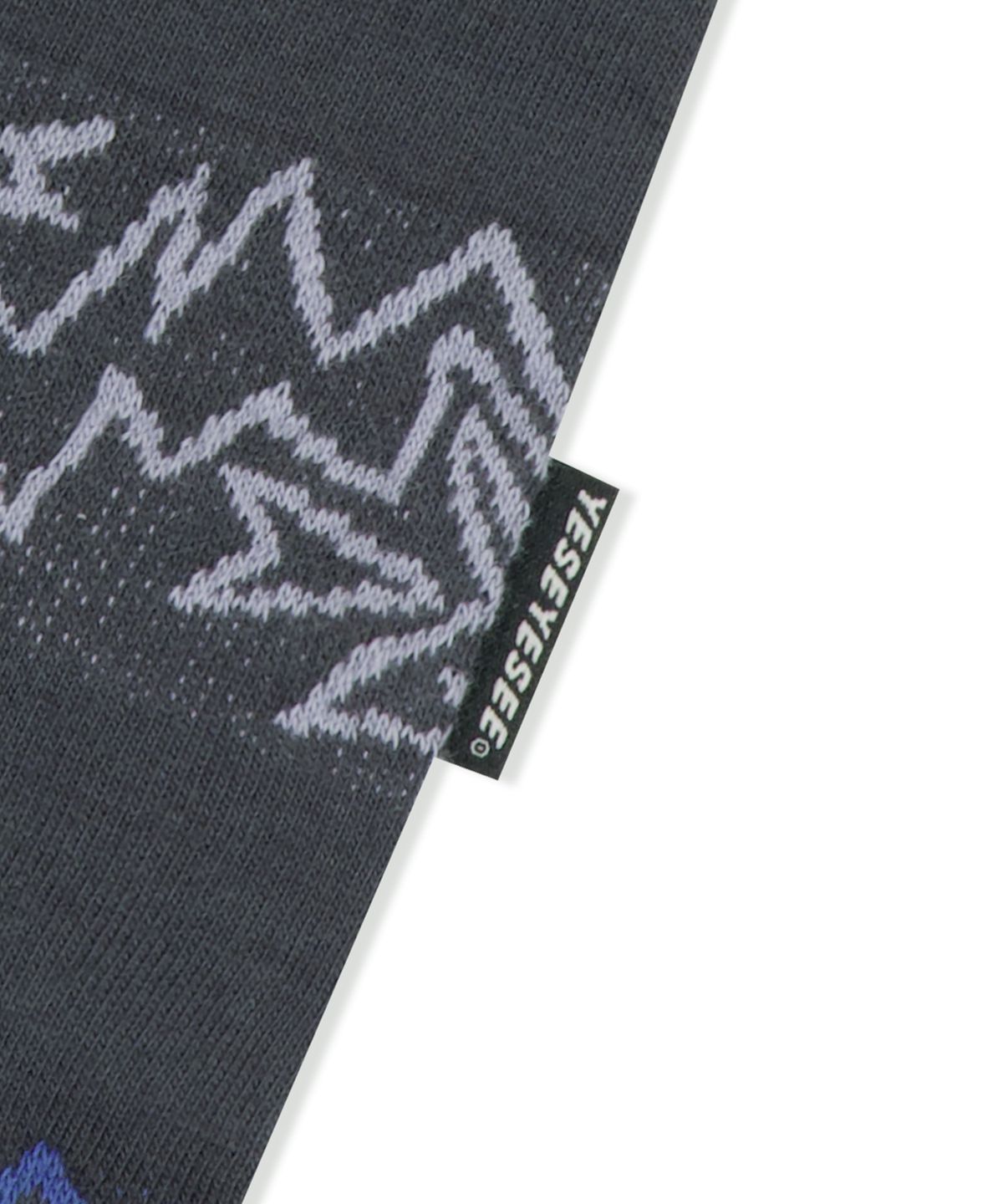 예스아이씨(YESEYESEE) SN Jacquard Tee Charcoal