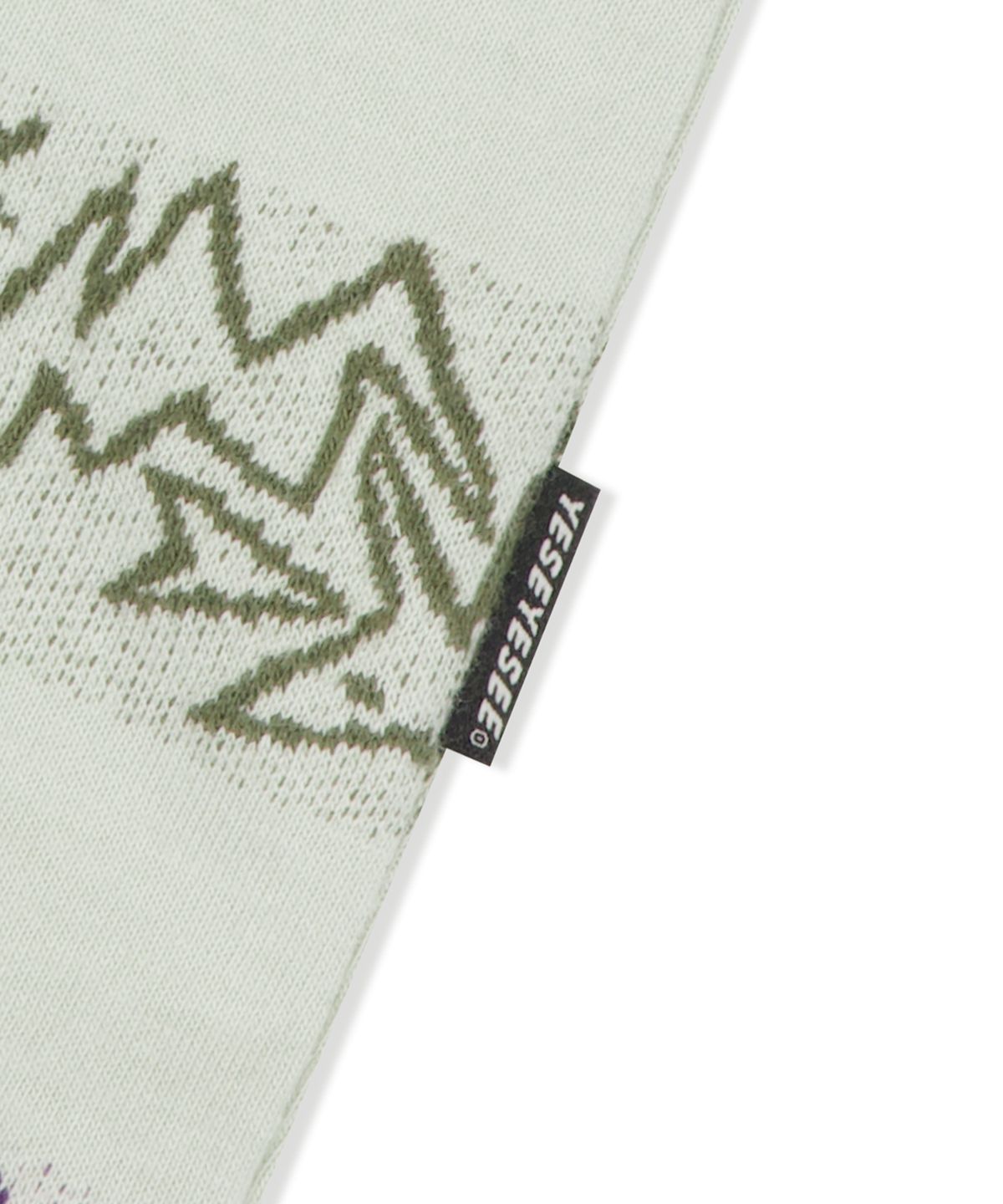 예스아이씨(YESEYESEE) SN Jacquard Tee Sage Green