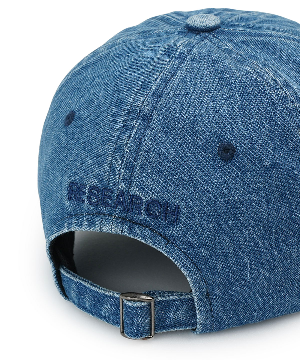 에프디알(FDR) Vintage Applique Logo Ball Cap Blue