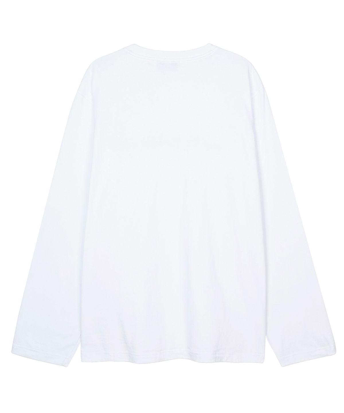 에프디알(FDR) USA Research LAB Logo Long sleeve White