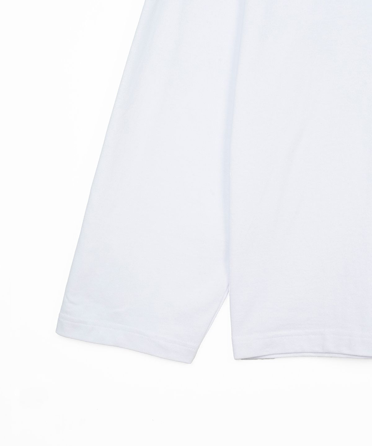 에프디알(FDR) USA Research LAB Logo Long sleeve White