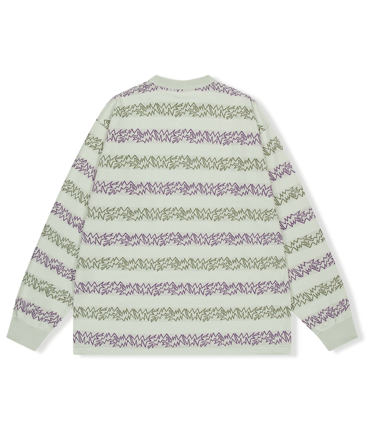 예스아이씨(YESEYESEE) SN Jacquard L/S Sage Green