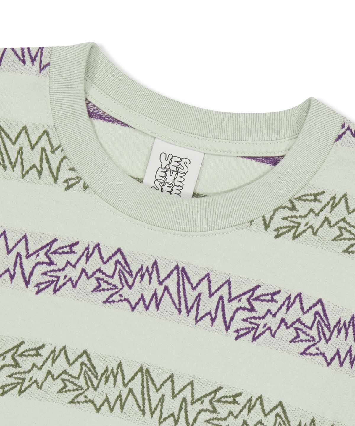 예스아이씨(YESEYESEE) SN Jacquard L/S Sage Green