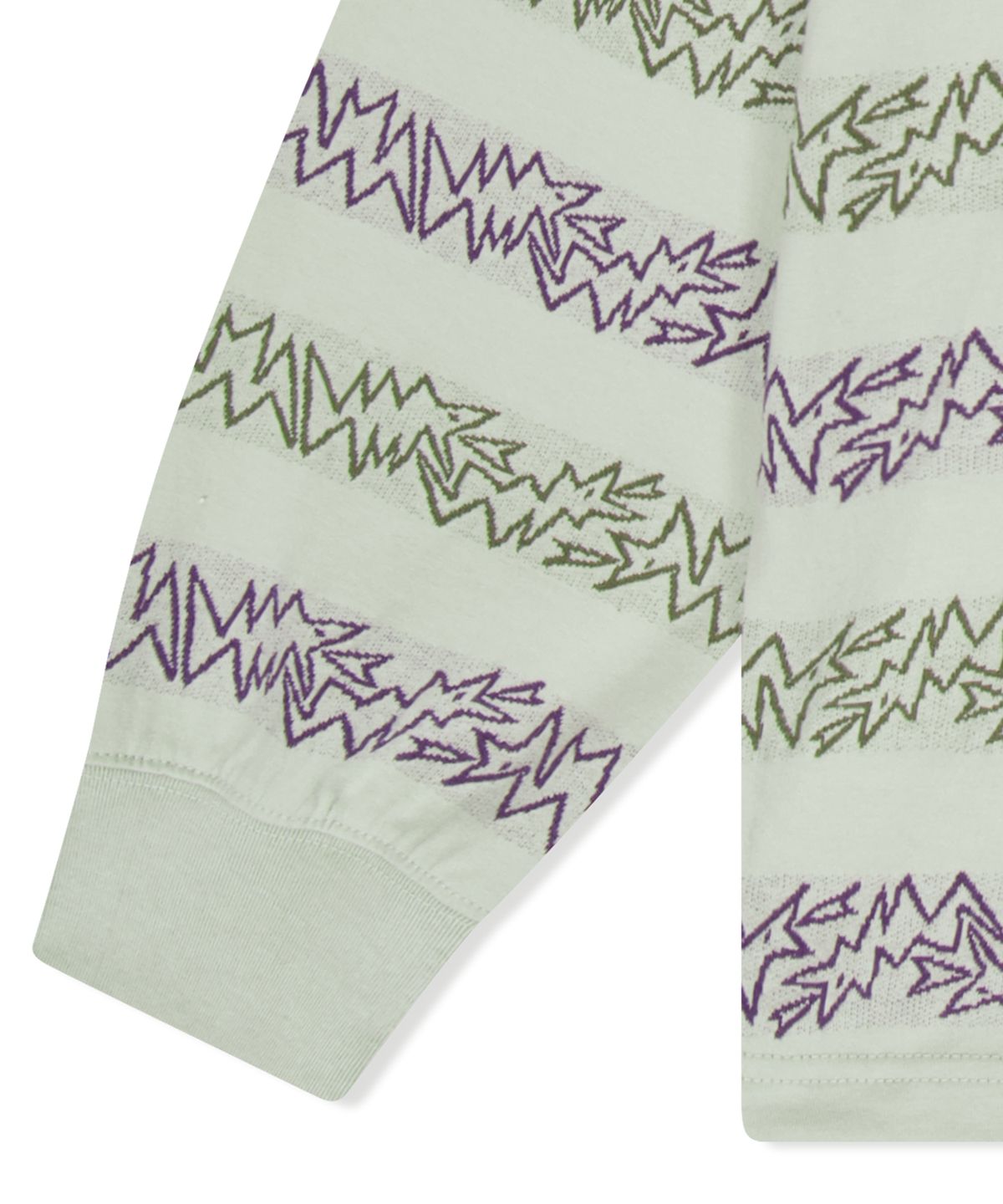 예스아이씨(YESEYESEE) SN Jacquard L/S Sage Green