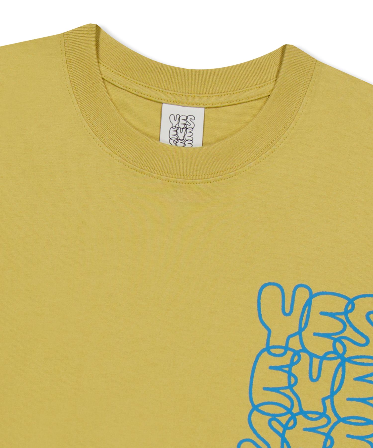 ◇YESEYESEE◇ CLogo LS Mustard MUSINSA | YESEYESEE C-Logo L/S Mustard