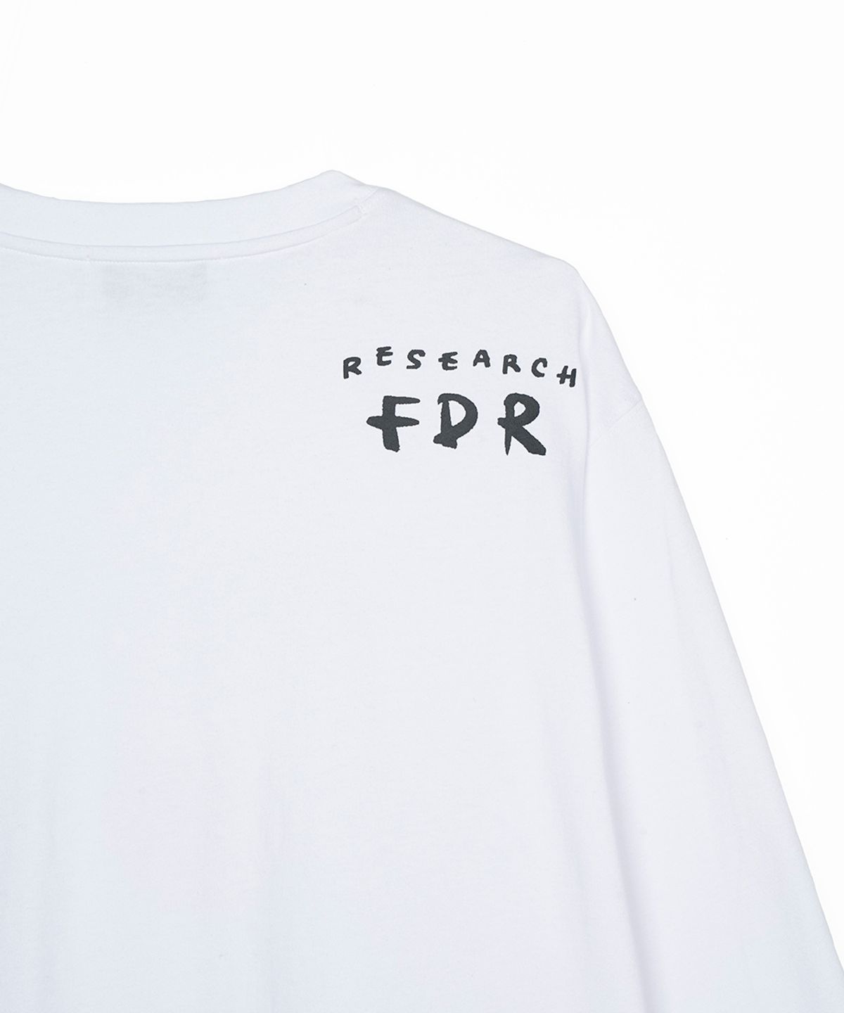 에프디알(FDR) Kids doodle Long sleeve White