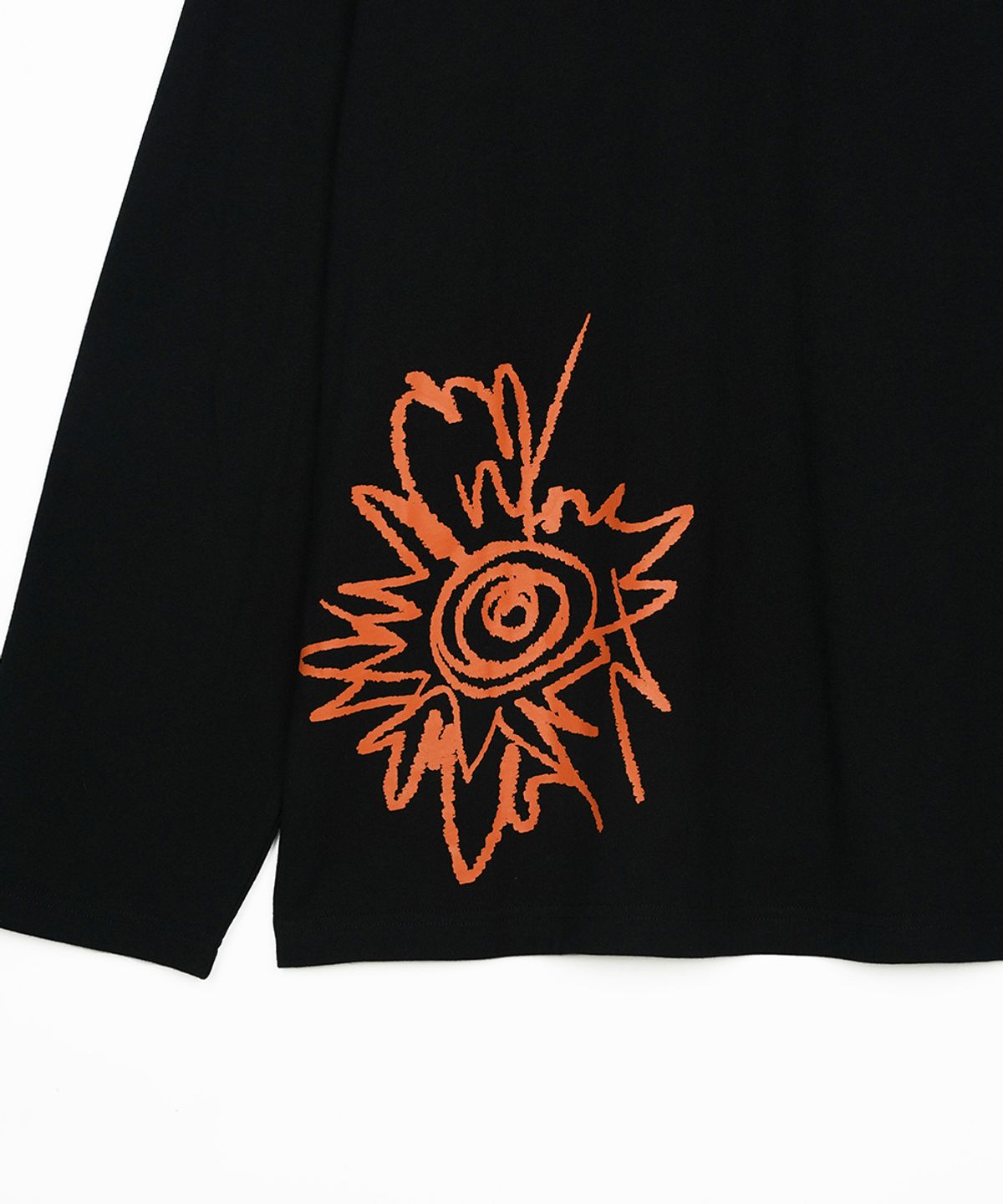에프디알(FDR) Kids doodle Long sleeve Black