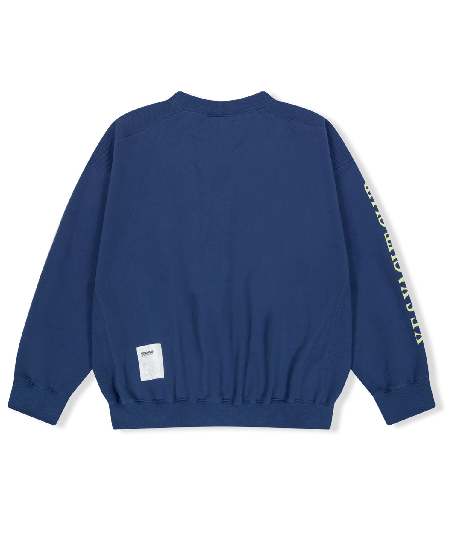 MUSINSA | YESEYESEE Y.E.S Yacht Sweatshirt Cobalt Blue