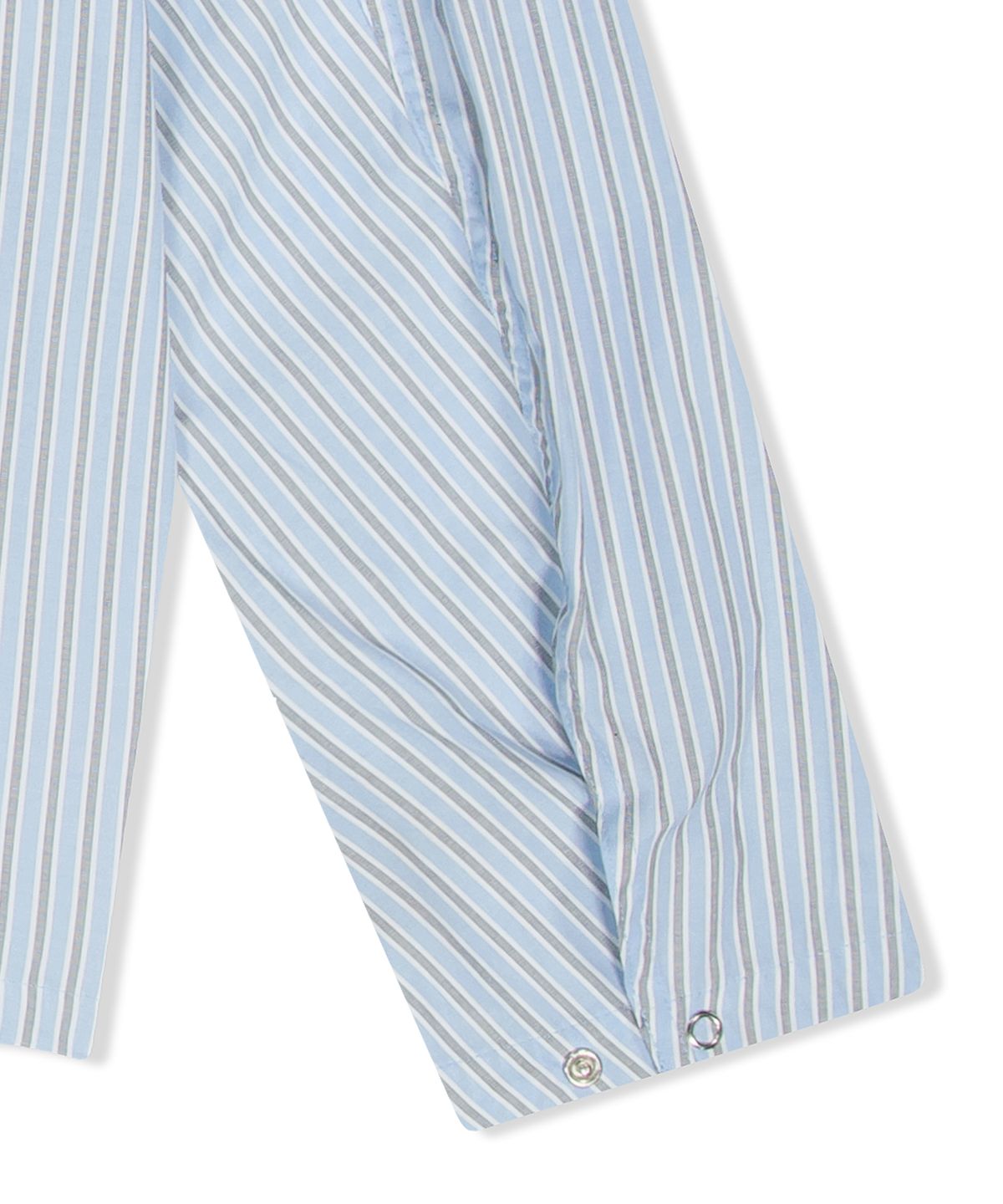 예스아이씨(YESEYESEE) Stripe Explorer Shirt Blue