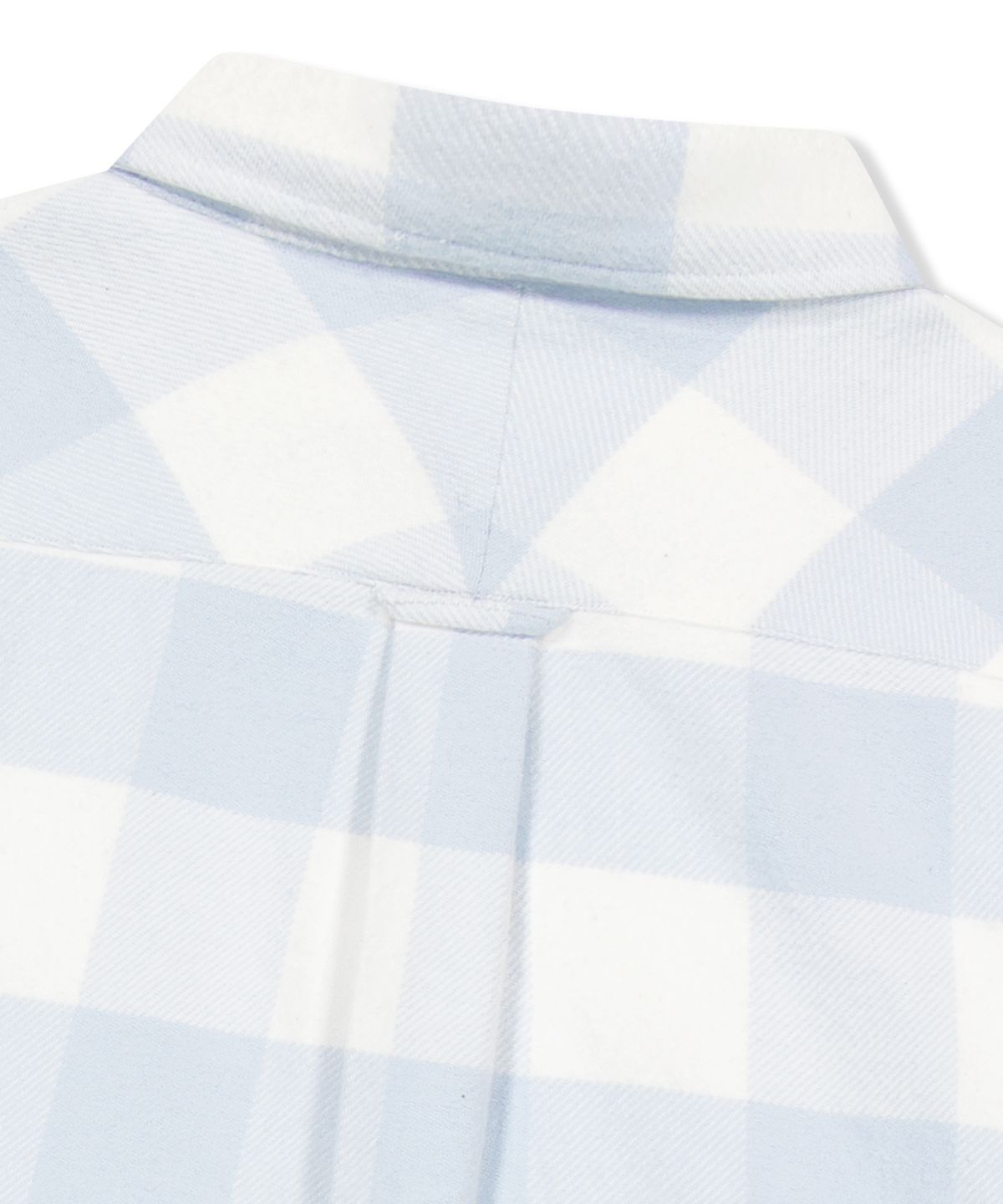 예스아이씨(YESEYESEE) Buffalo Check Shirt Sky Blue