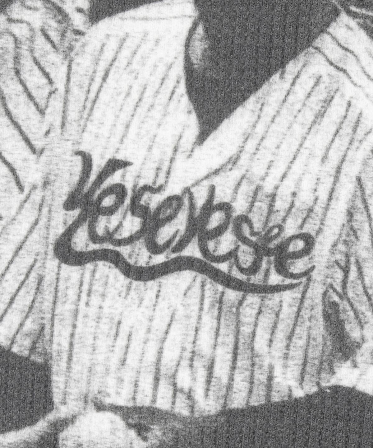 예스아이씨(YESEYESEE) Baseball Waffle Hoodie Black