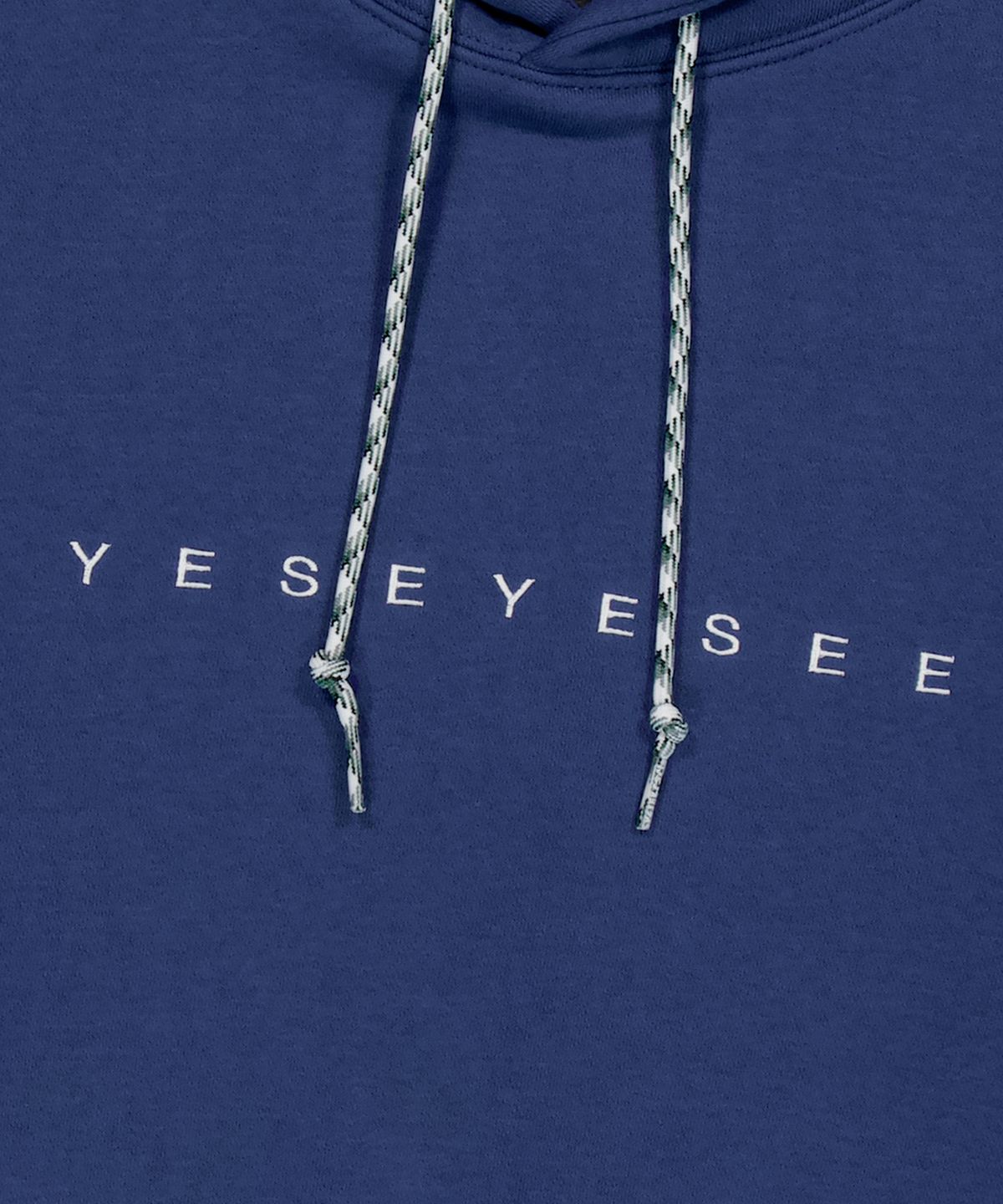 예스아이씨(YESEYESEE) S-Logo Hoodie Cobalt Blue