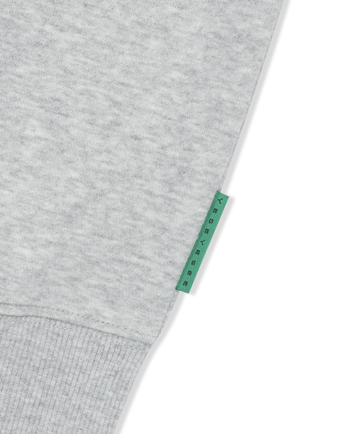 예스아이씨(YESEYESEE) S-Logo Hoodie Grey