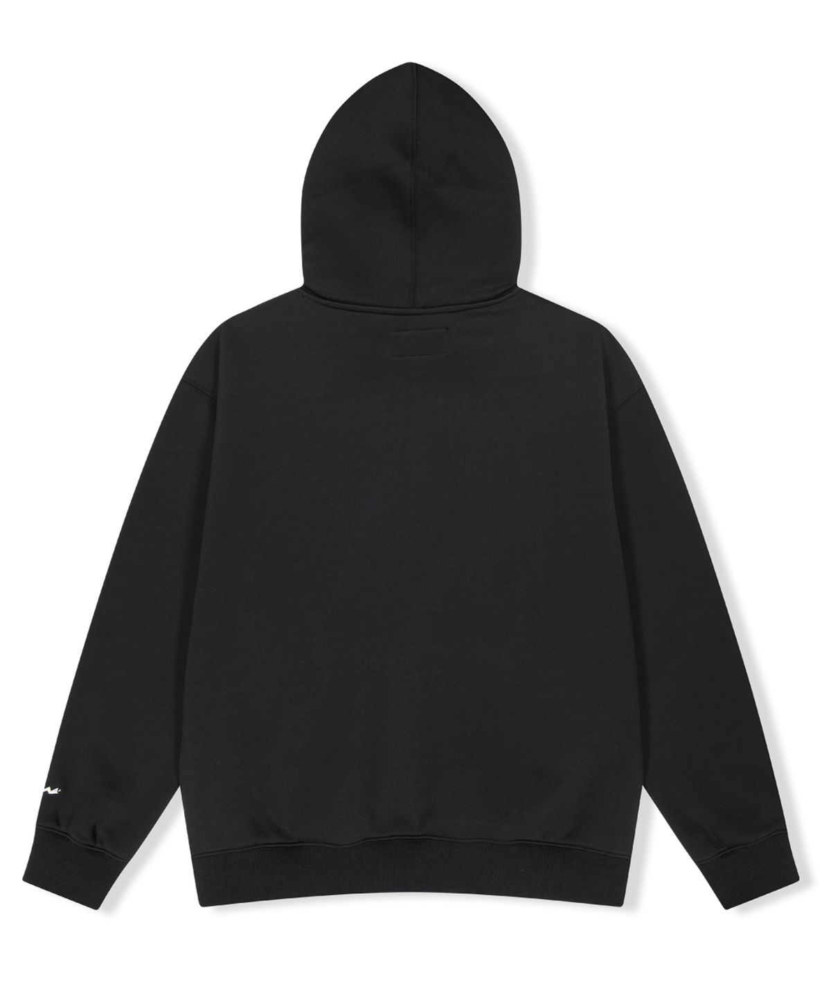 예스아이씨(YESEYESEE) S-Logo Hoodie Black
