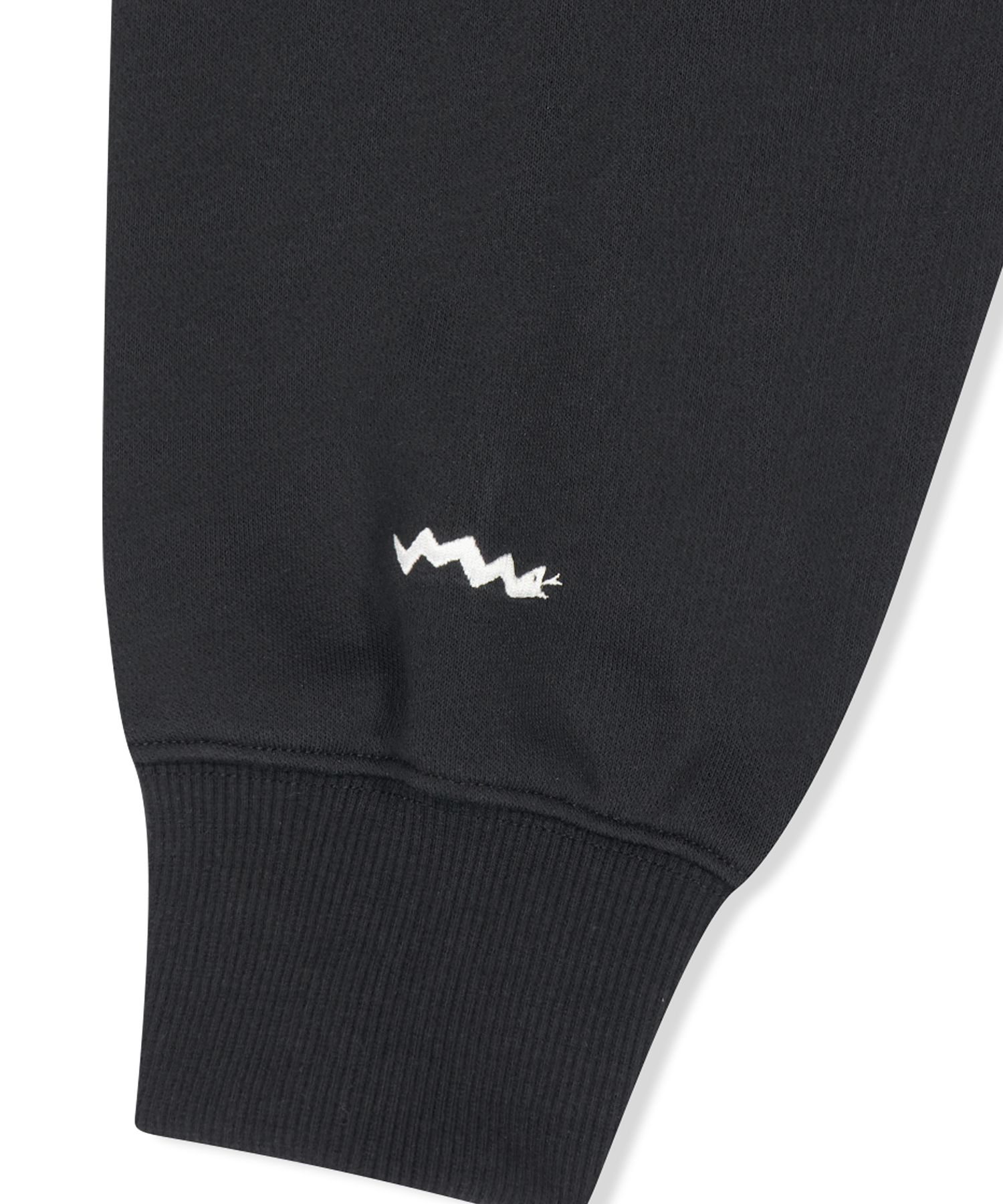 MUSINSA | YESEYESEE S-Logo Hoodie Black