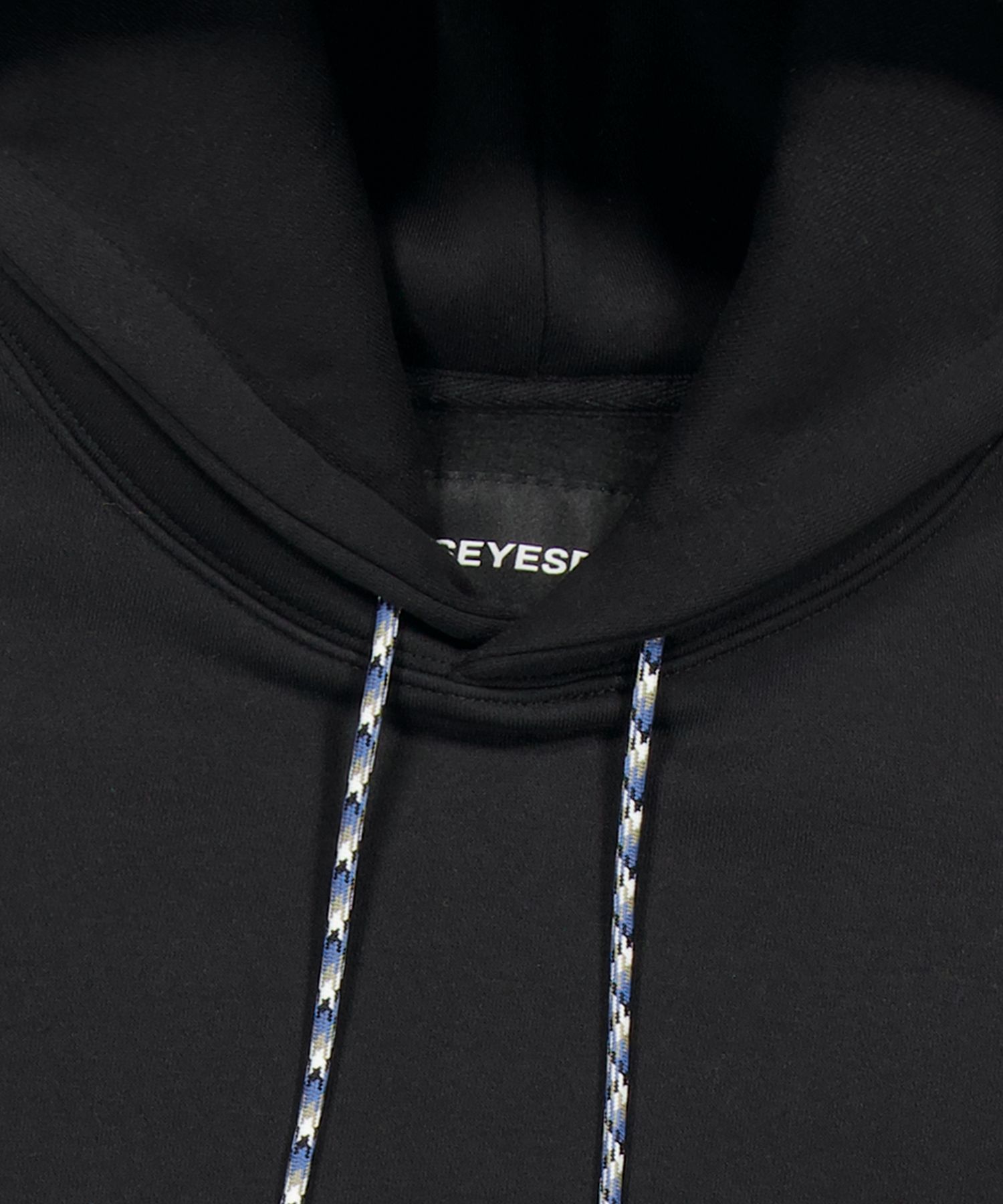 MUSINSA公式 | YESEYESEE S-Logo Hoodie Black