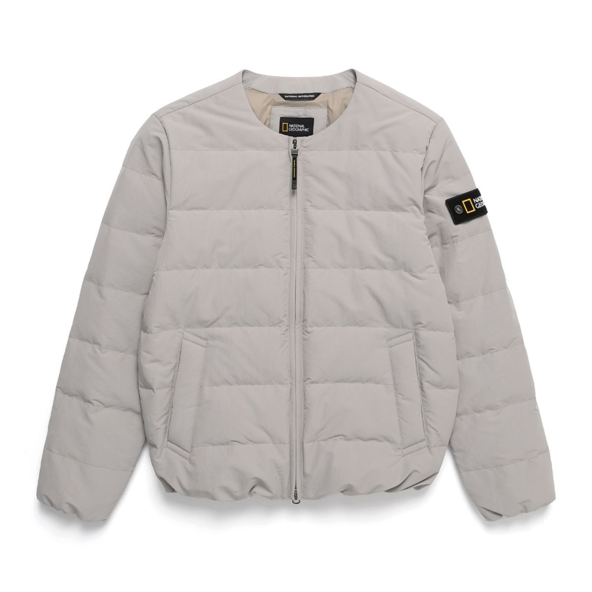 내셔널지오그래픽(NATIONALGEOGRAPHIC) N244UDW920 헤론 U넥 경량 구스 다운 점퍼 BEIGE