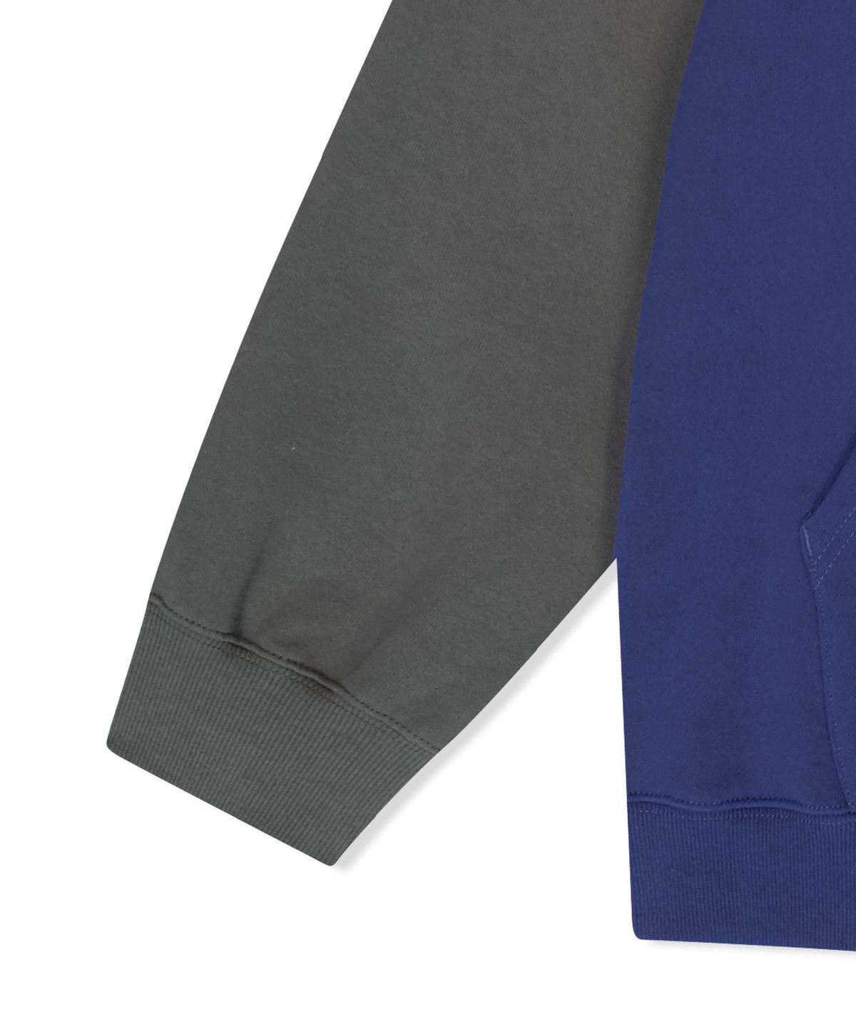 예스아이씨(YESEYESEE) Arch Logo Hoodie Cobalt Blue