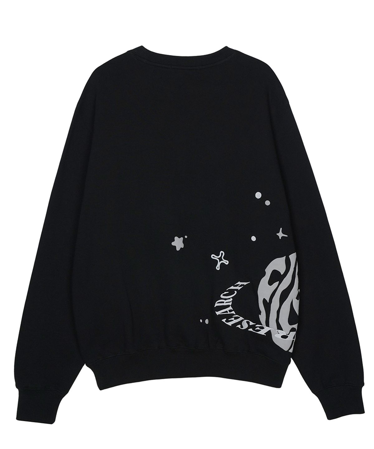 에프디알(FDR) Twinkle Bloom floopy Crewneck Black
