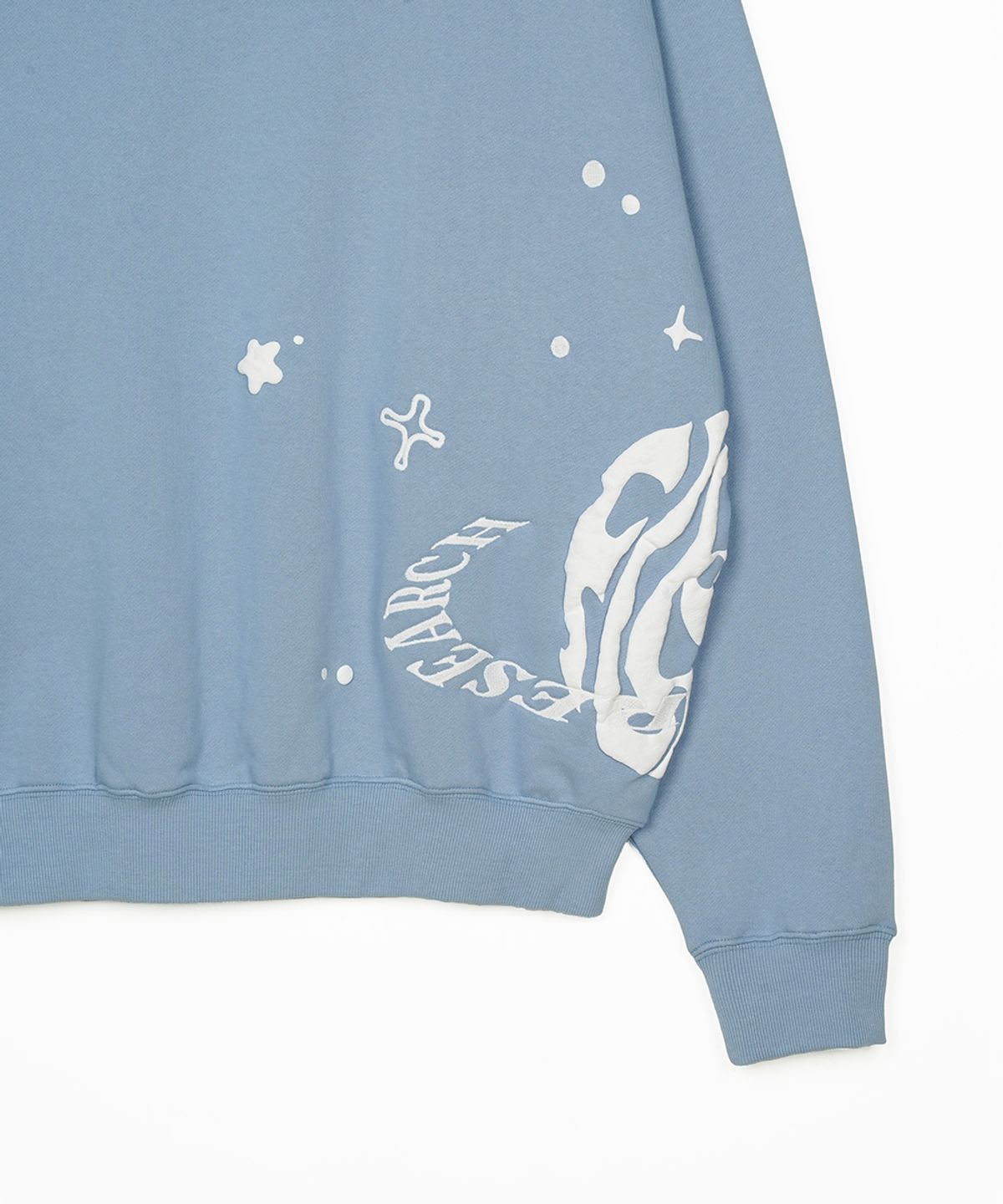 에프디알(FDR) Twinkle Bloom floopy Crewneck Blue