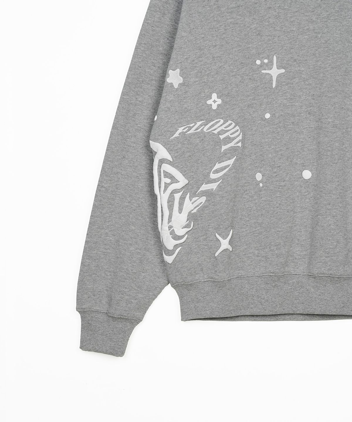 에프디알(FDR) Twinkle Bloom floopy Crewneck M.Gray