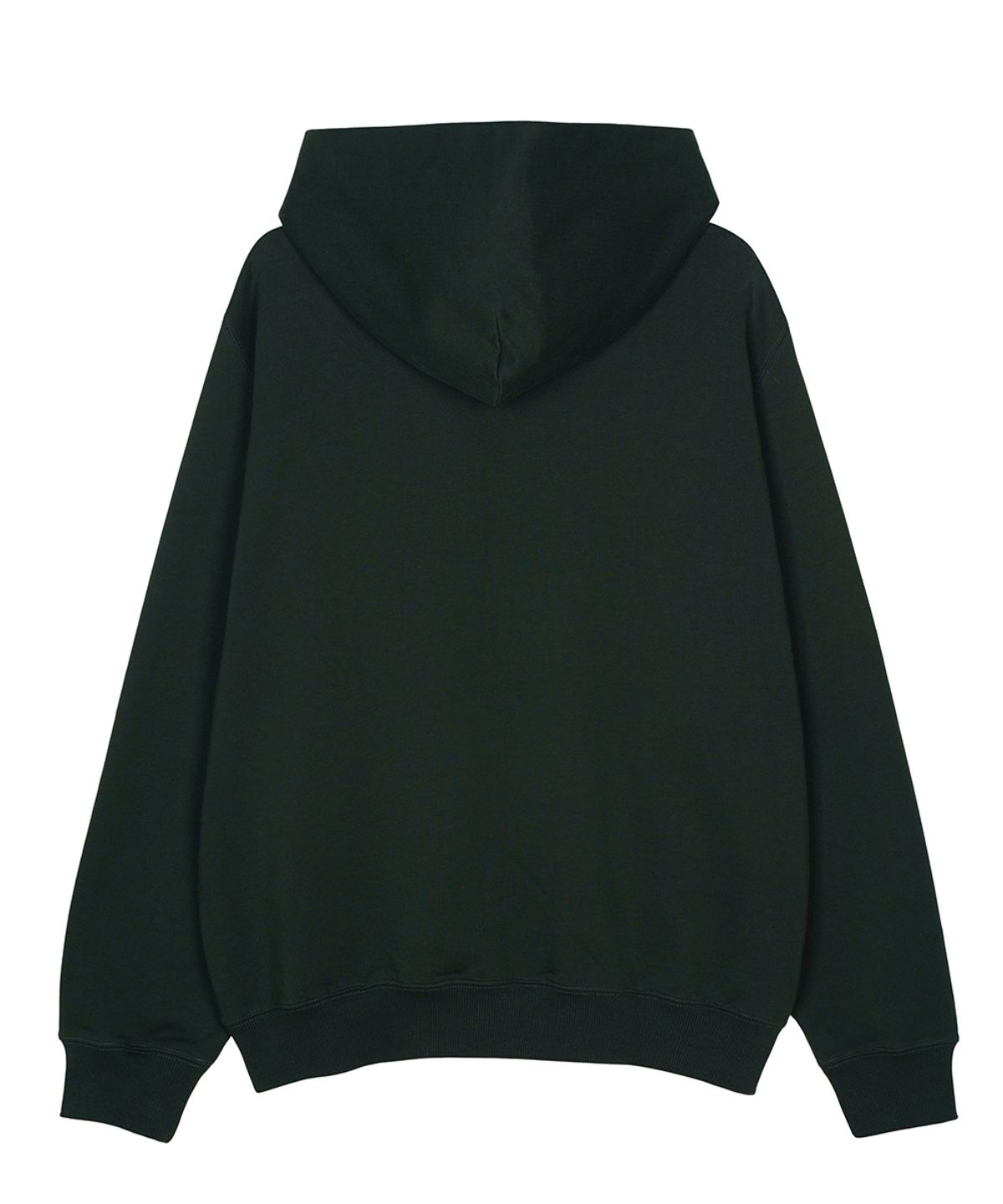 에프디알(FDR) Volume Layered F Lettering Hoodie Forest Green