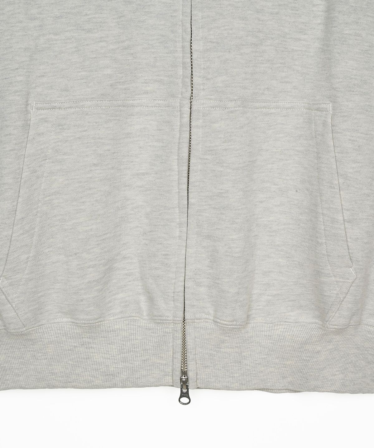 에프디알(FDR) Star Logo Applique Hood Zip-Up Oatmeal