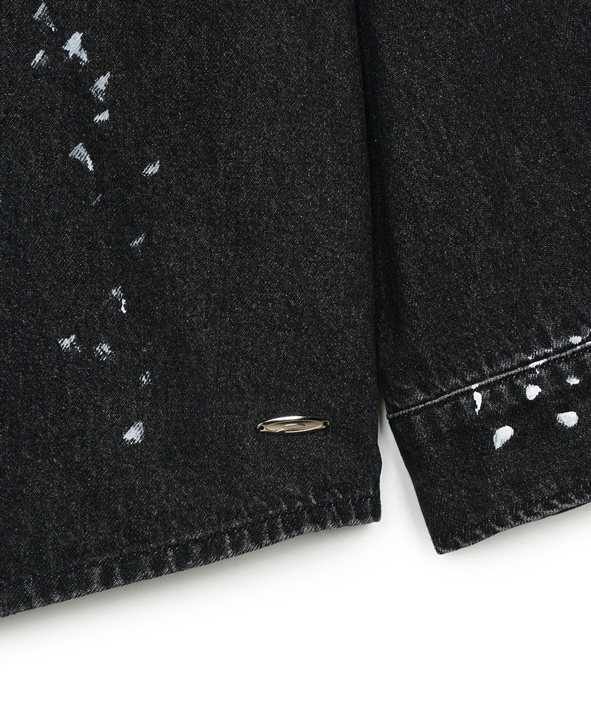에프디알(FDR) Vintage Washed Pocket Denim Shirt Black