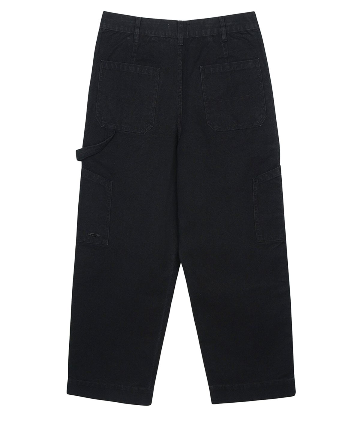 에프디알(FDR) Washed Canvas Pocket Carpenter Pants Black