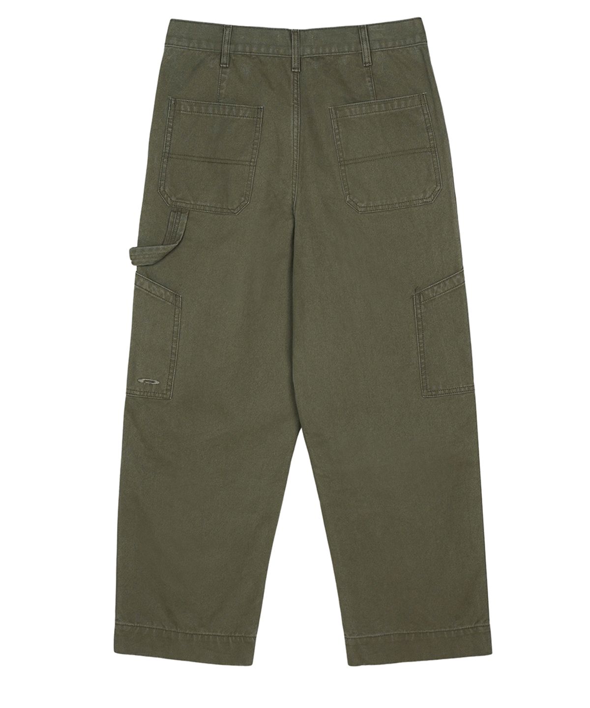 에프디알(FDR) Washed Canvas Pocket Carpenter Pants Khaki