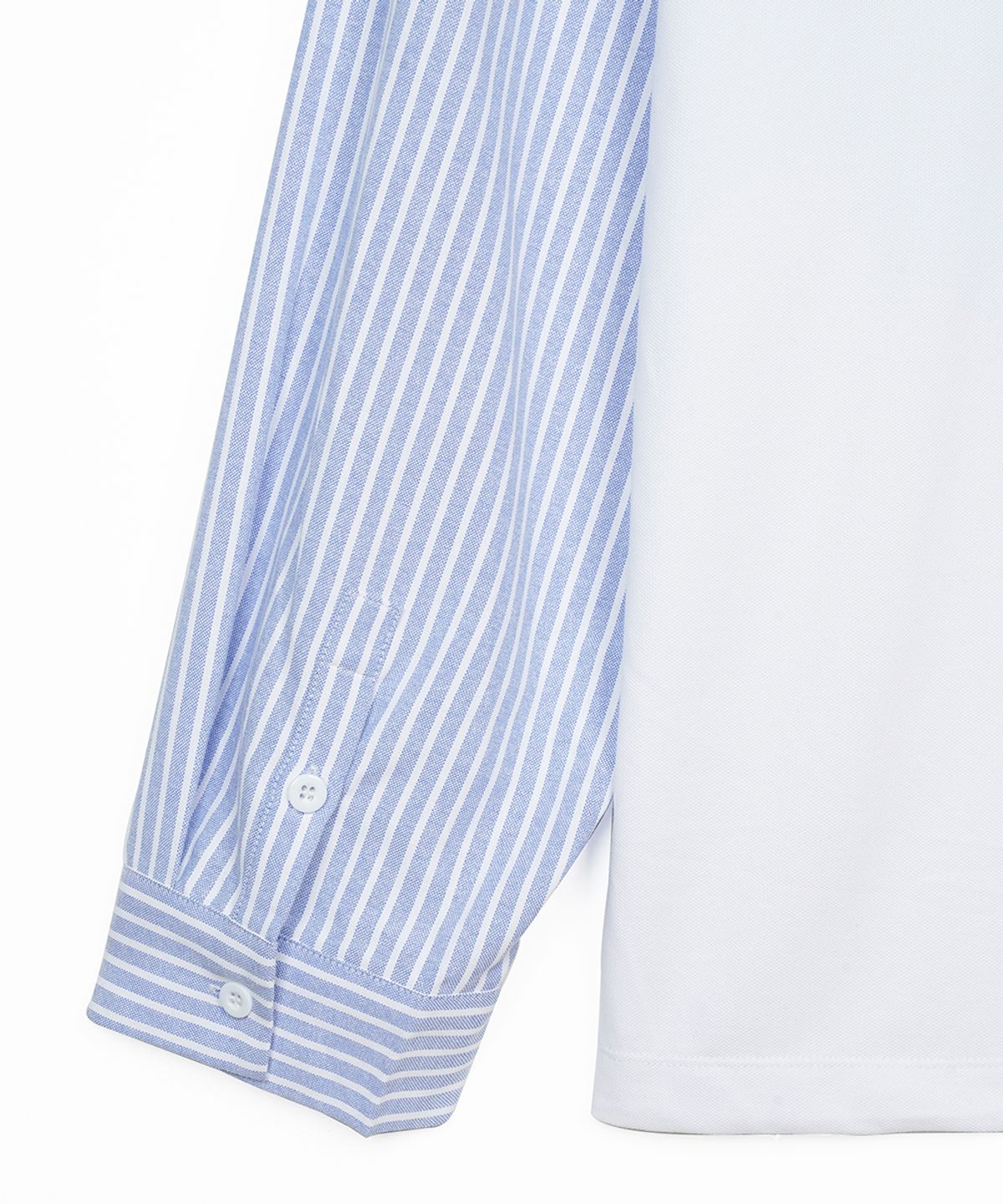에프디알(FDR) Double Layer Long sleeve PK Tee White