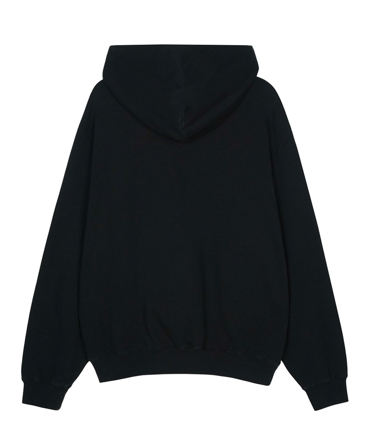 에프디알(FDR) Washing Applique USA Micro Disk Hoodie Black