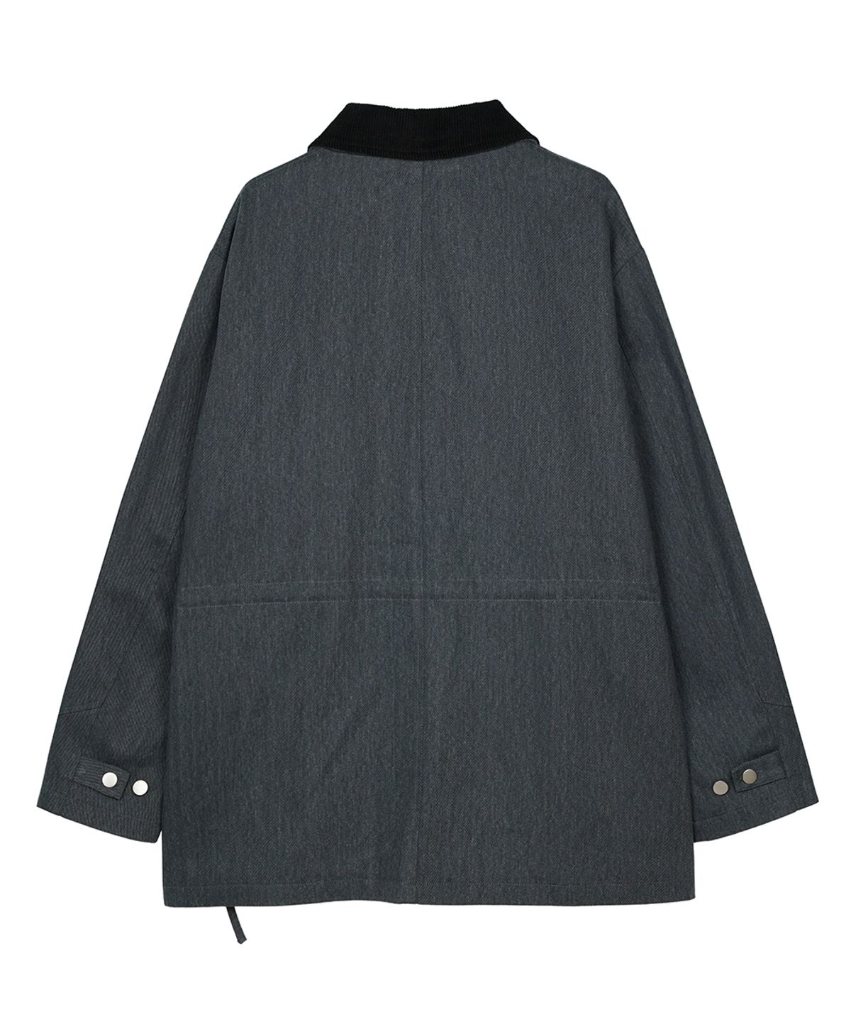 에프디알(FDR) Work Safari Chore Long Jacket Black