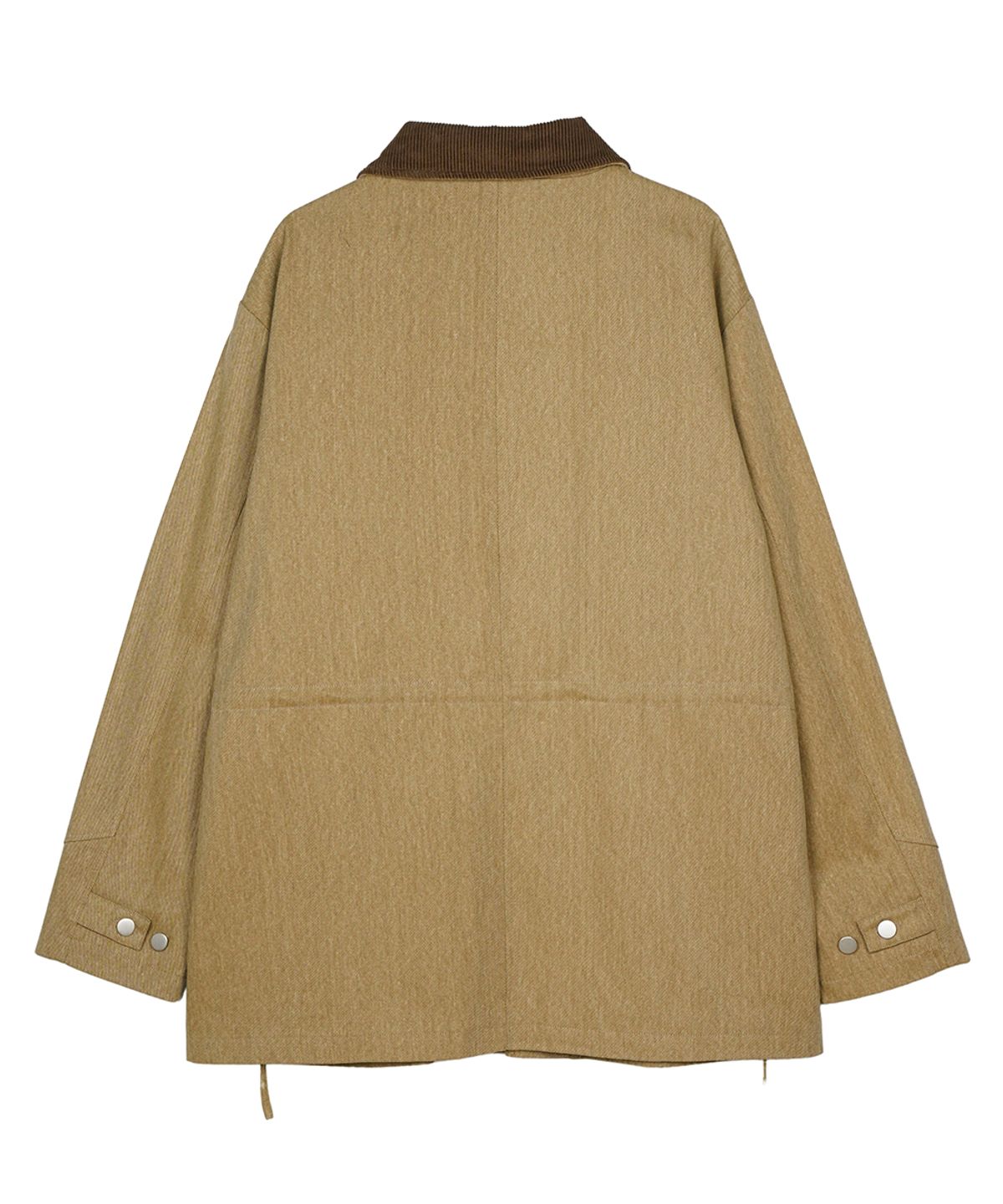 에프디알(FDR) Work Safari Chore Long Jacket Brown