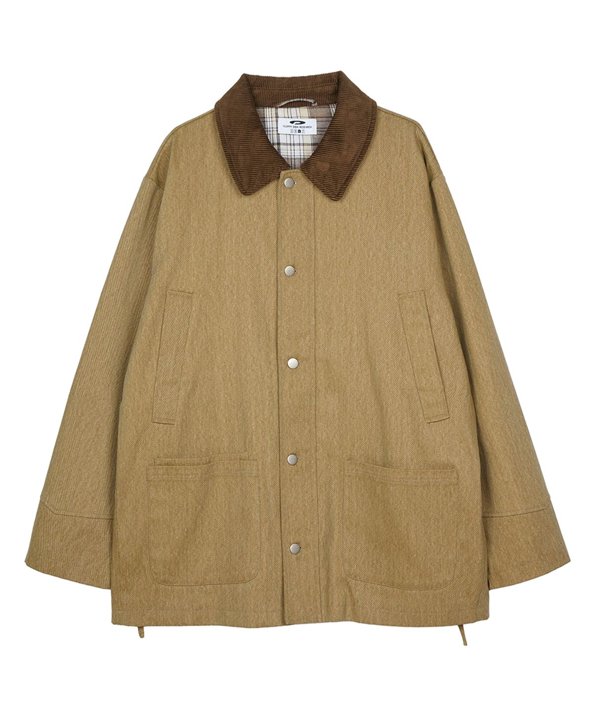 에프디알(FDR) Work Safari Chore Long Jacket Brown