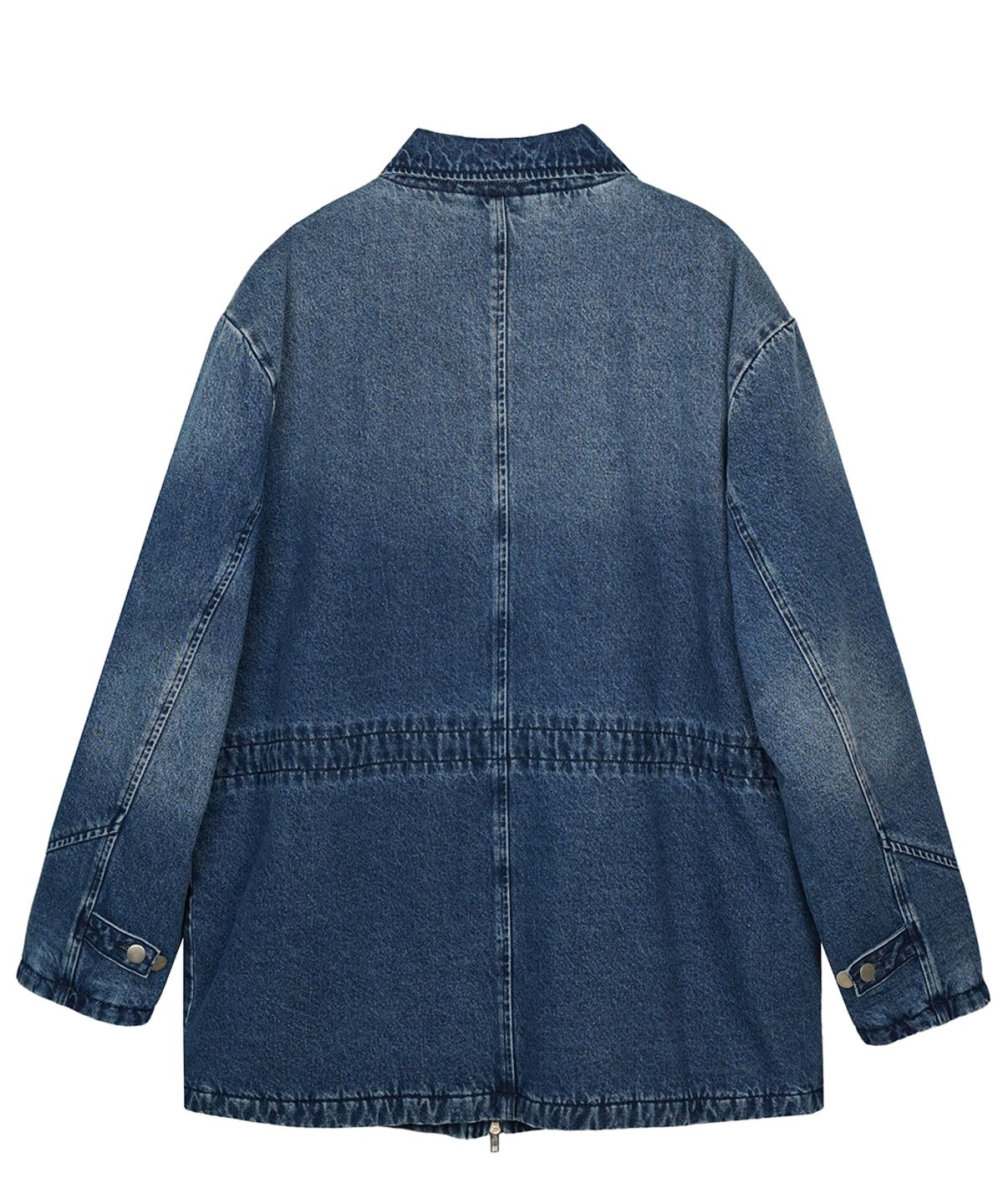 에프디알(FDR) Denim Work Chore Quilting Jacket Blue