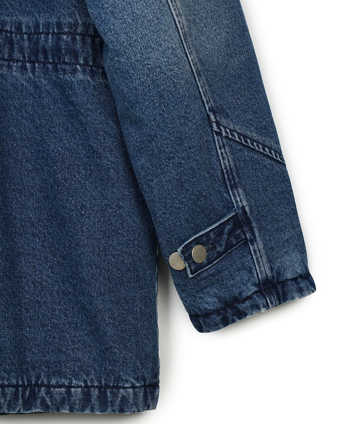 에프디알(FDR) Denim Work Chore Quilting Jacket Blue