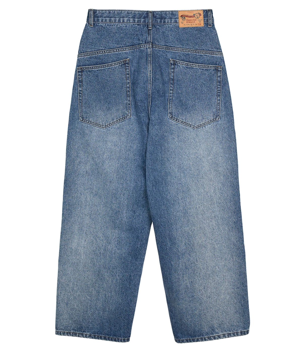 에프디알(FDR) Old School Wide Fit Denim Jeans Blue