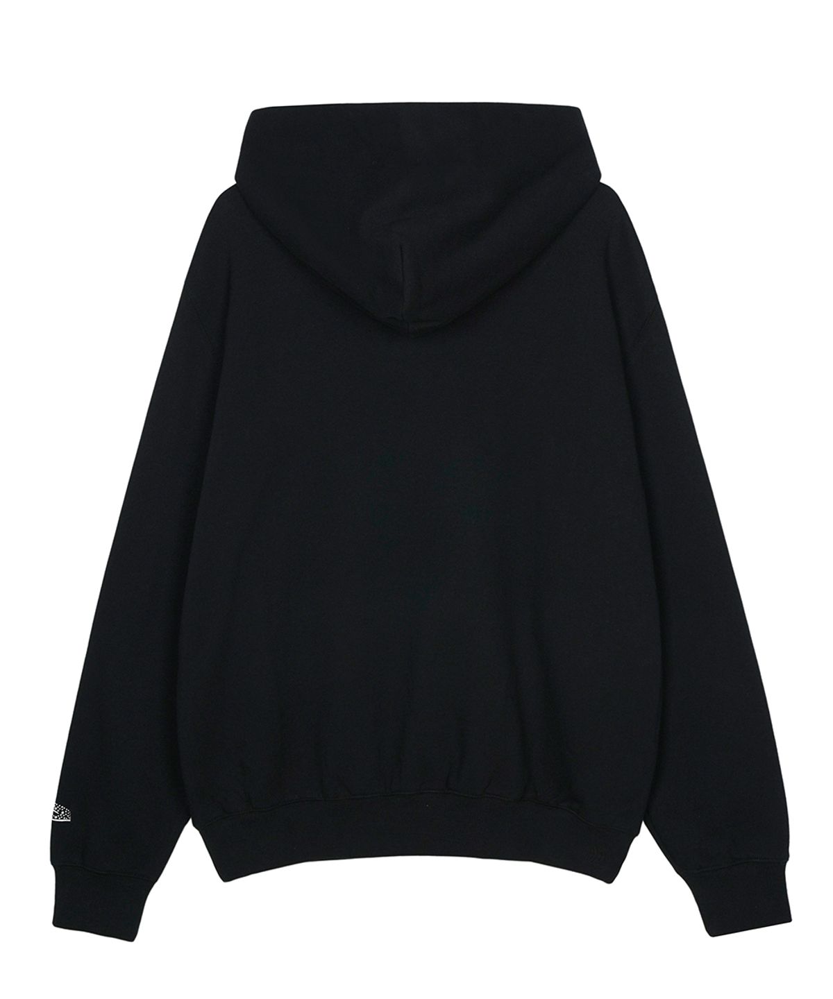 에프디알(FDR) Metal Hot Fix Logo Hoodie Black