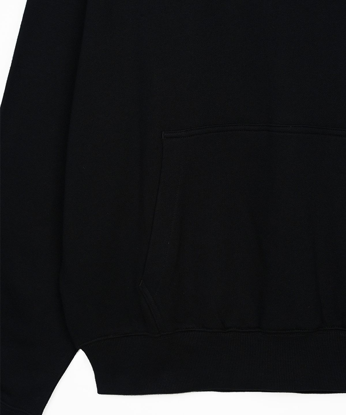에프디알(FDR) Metal Hot Fix Logo Hoodie Black