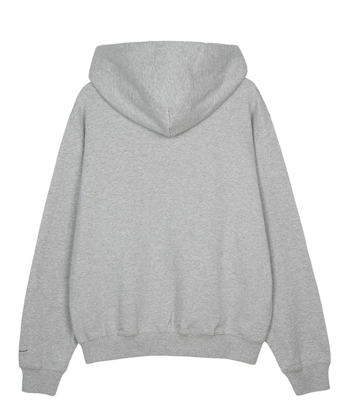 에프디알(FDR) Metal Hot Fix Logo Hoodie M.Gray