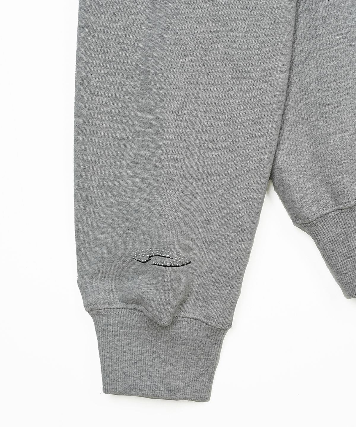 에프디알(FDR) Metal Hot Fix Logo Hoodie M.Gray