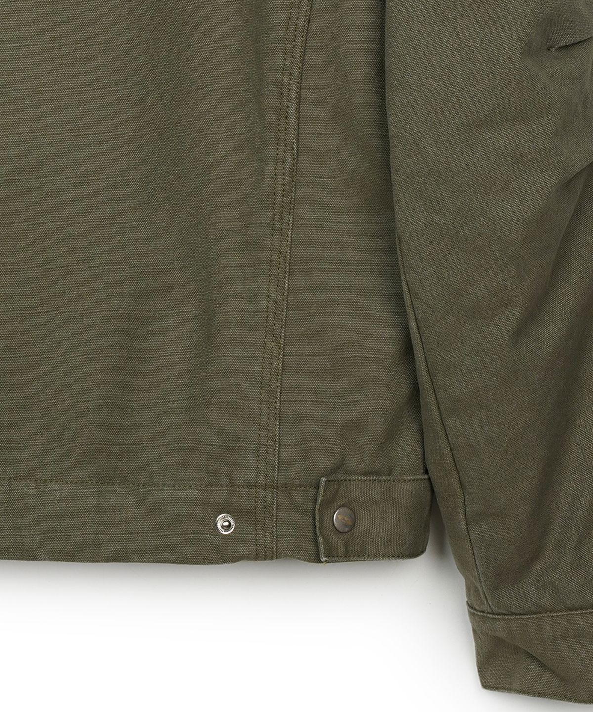 에프디알(FDR) Vintage Wash Trucker Quilting Jacket Khaki