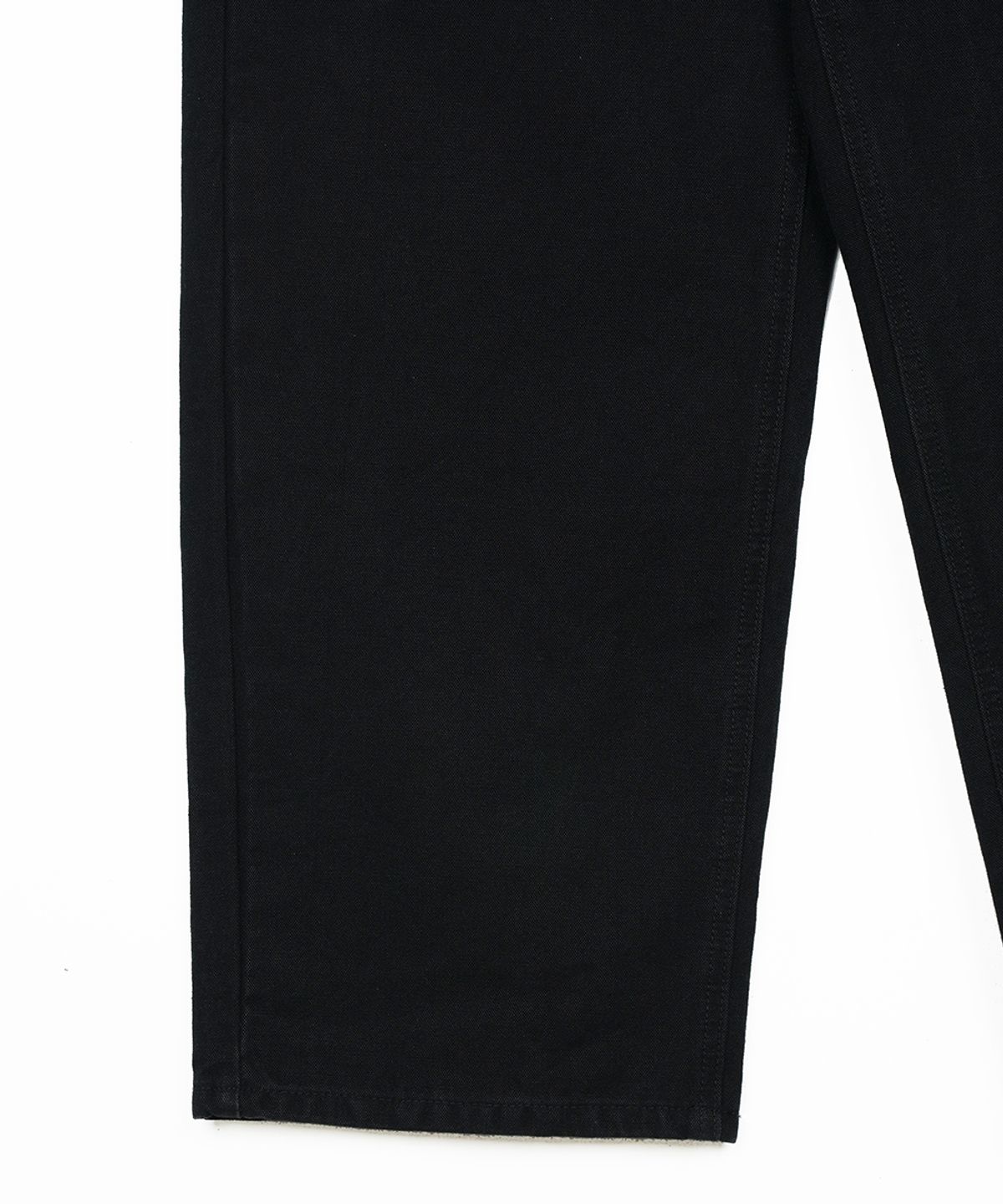 에프디알(FDR) Straight Fit Canvas Cotton Jeans Black
