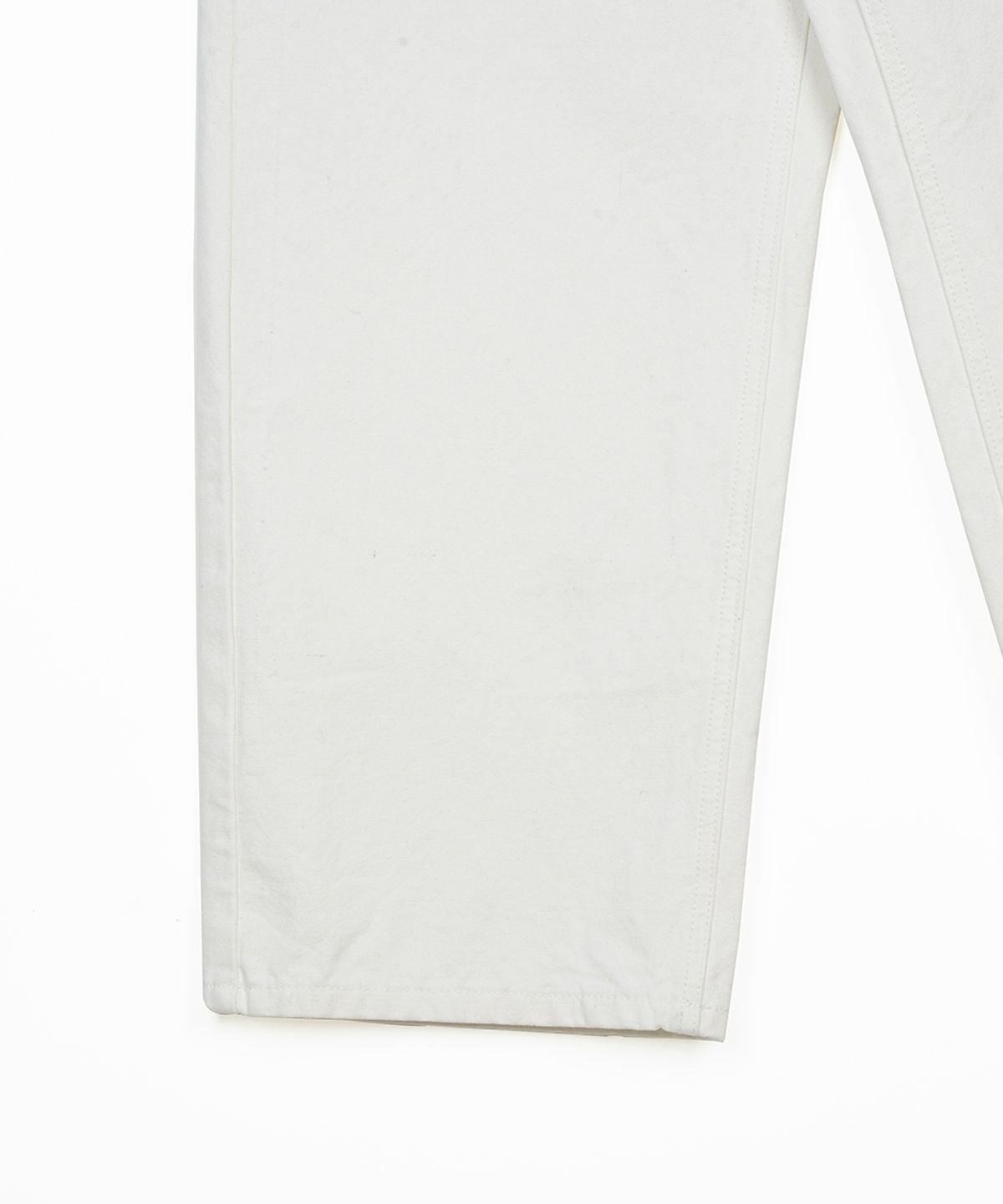 에프디알(FDR) Straight Fit Canvas Cotton Jeans Cream